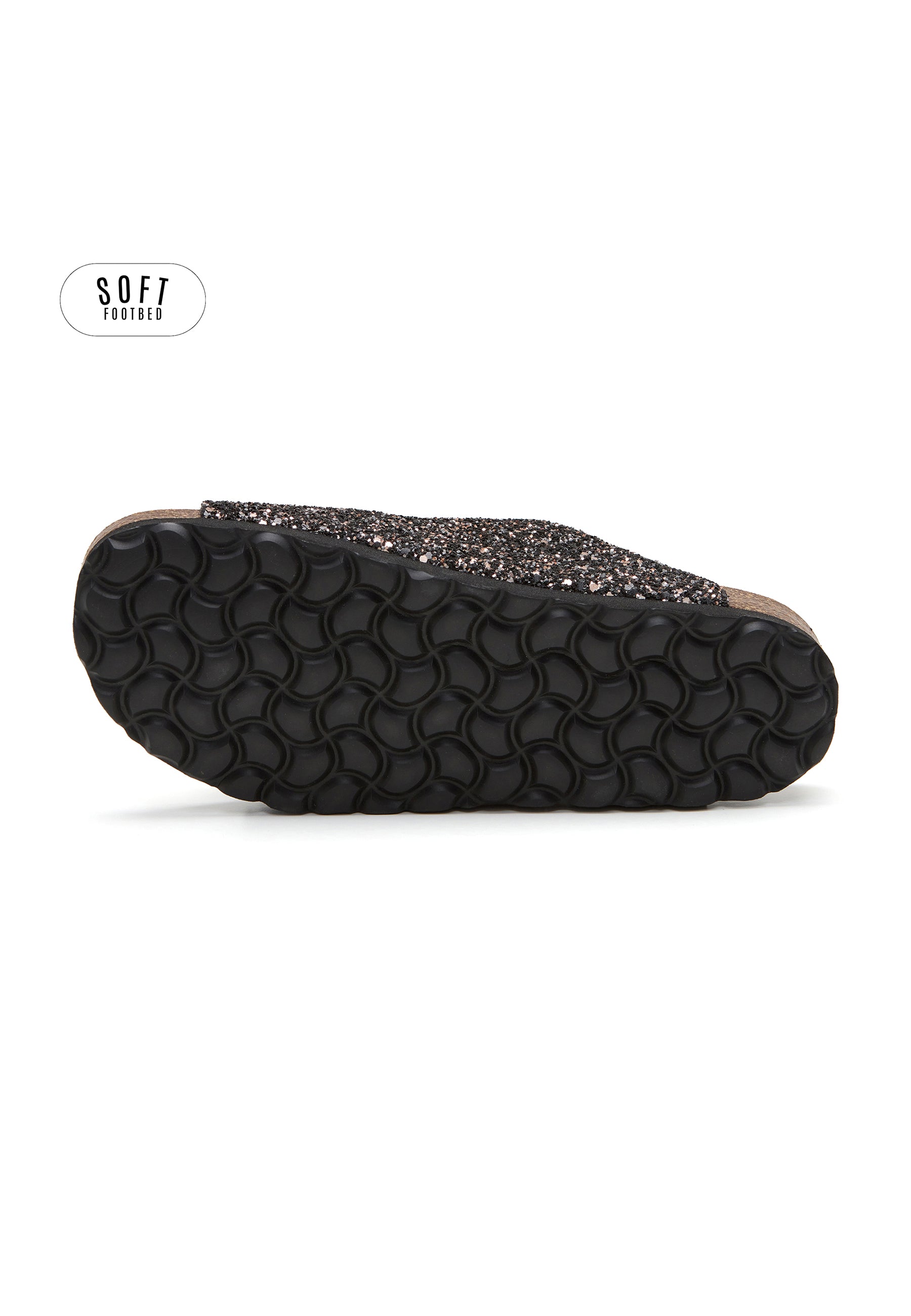 Sandalias Planta Soft - Negro