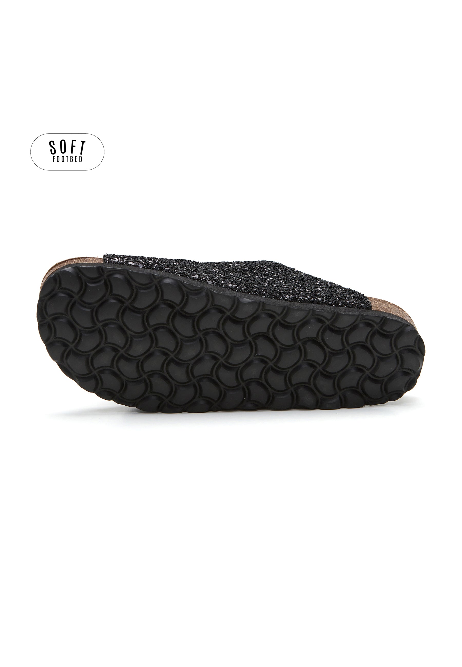 Sandalias Planta Soft - Negro