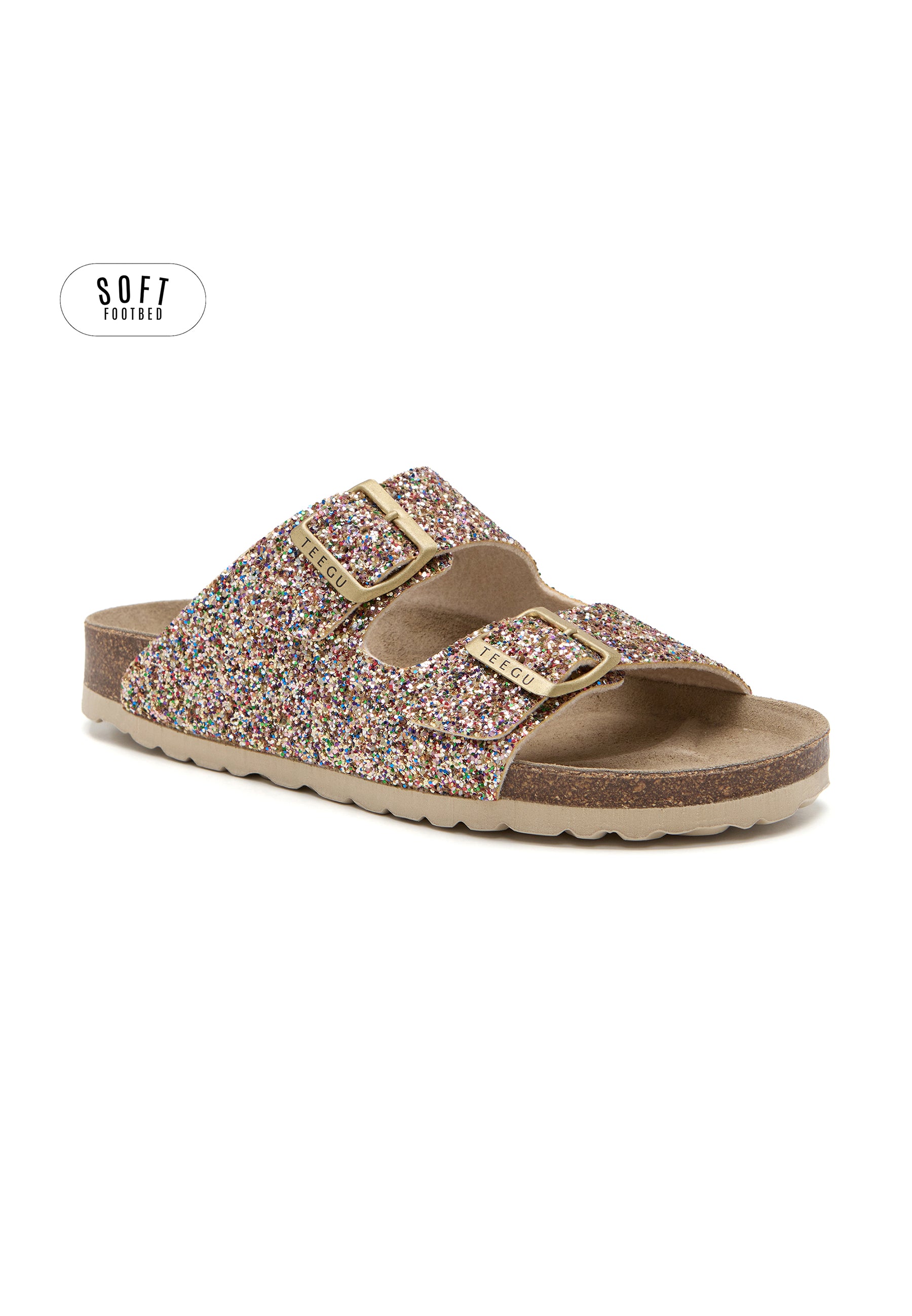 Sandalias Planta Soft - Dorado