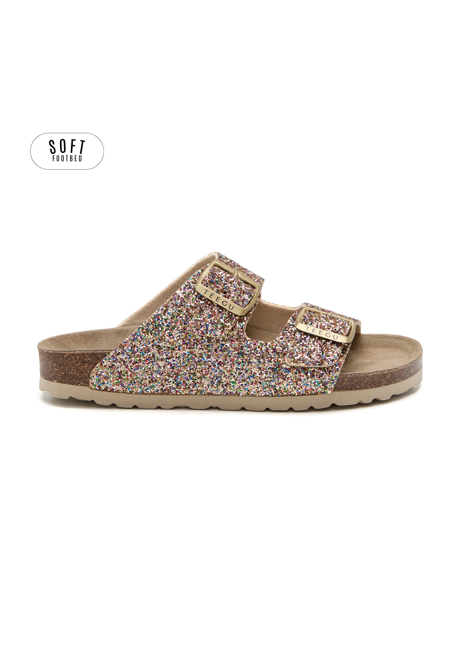 Sandalias Planta Soft - Dorado