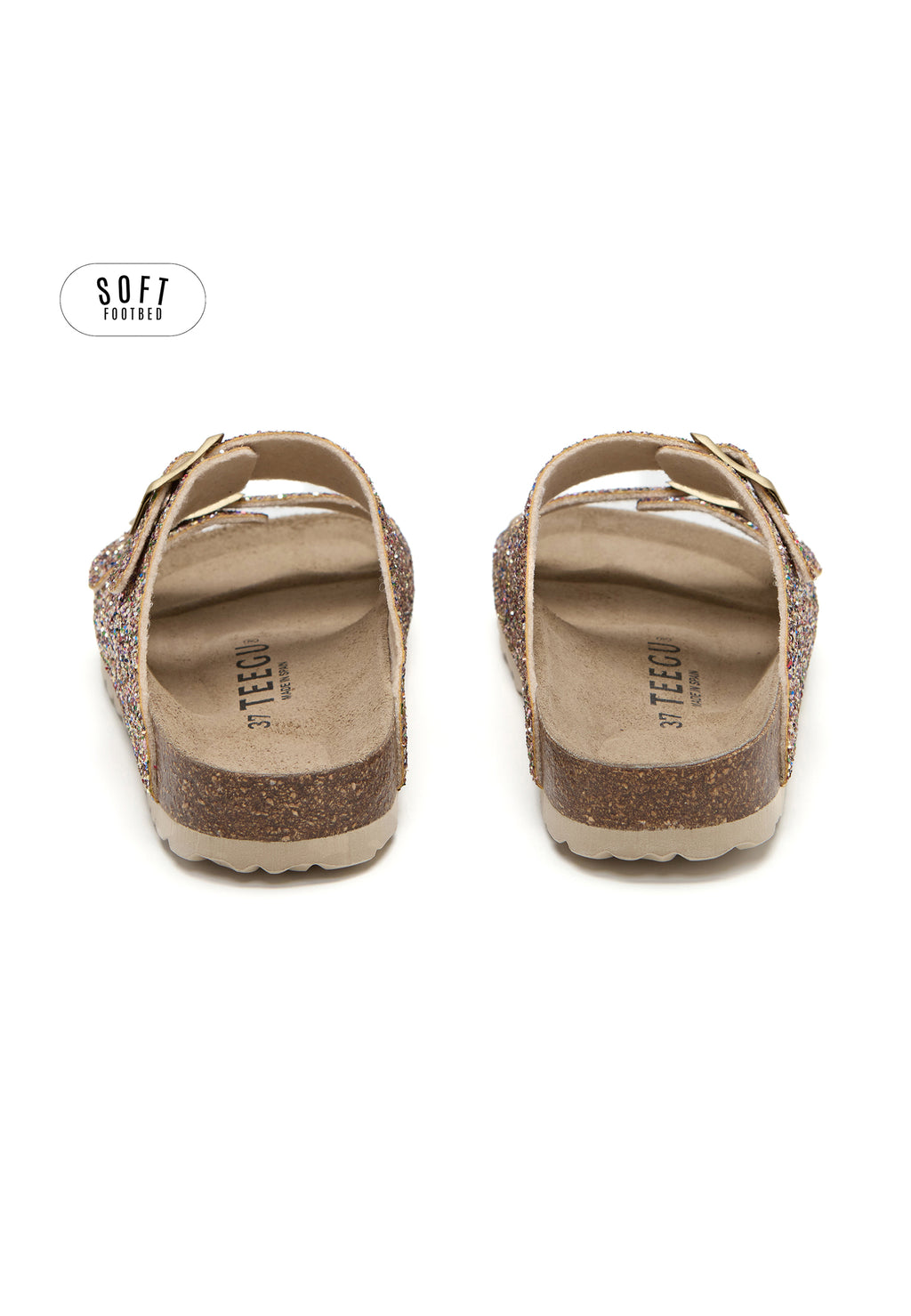 Sandalias Planta Soft - Dorado