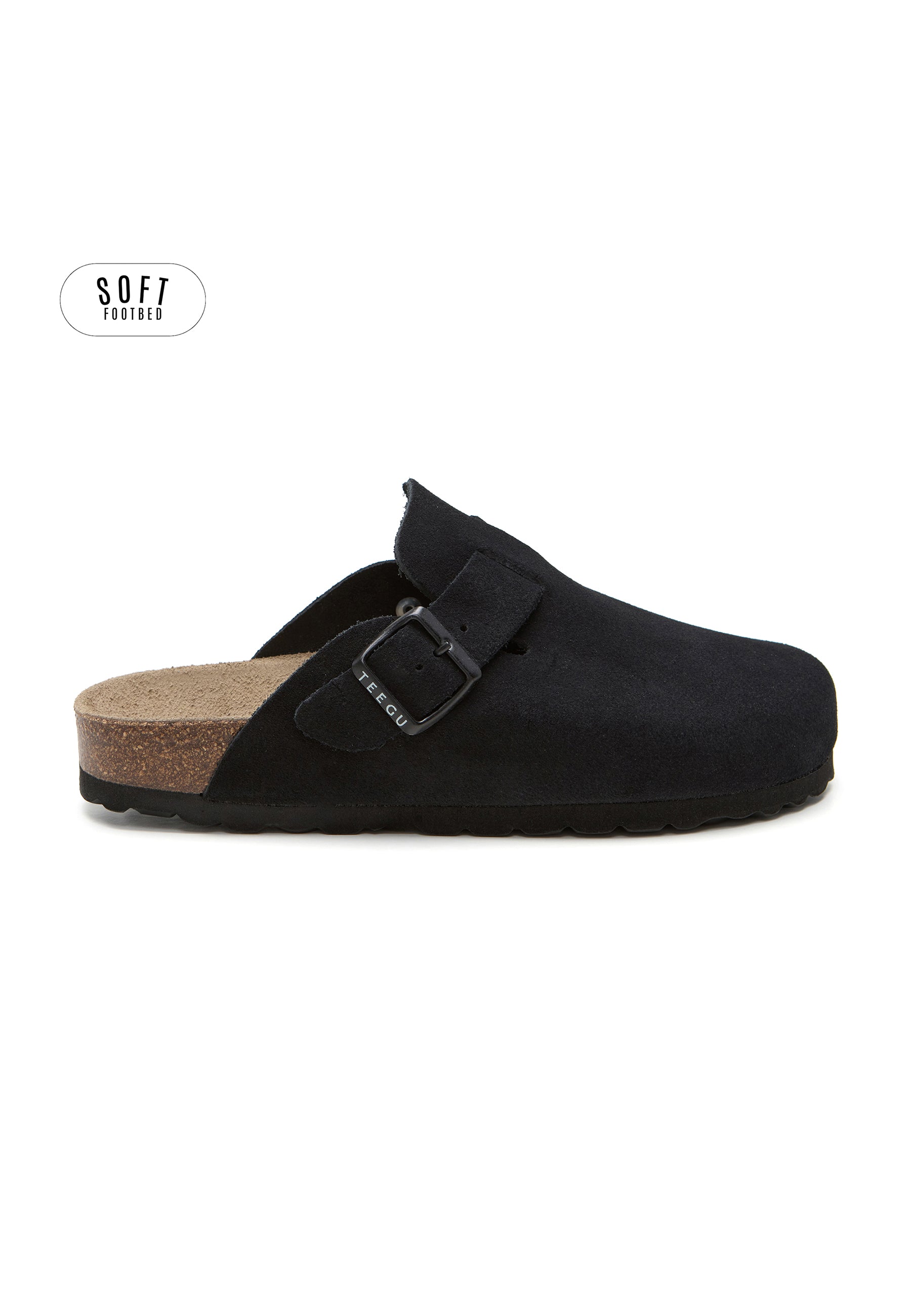 Zuecos Planta Soft - Negro