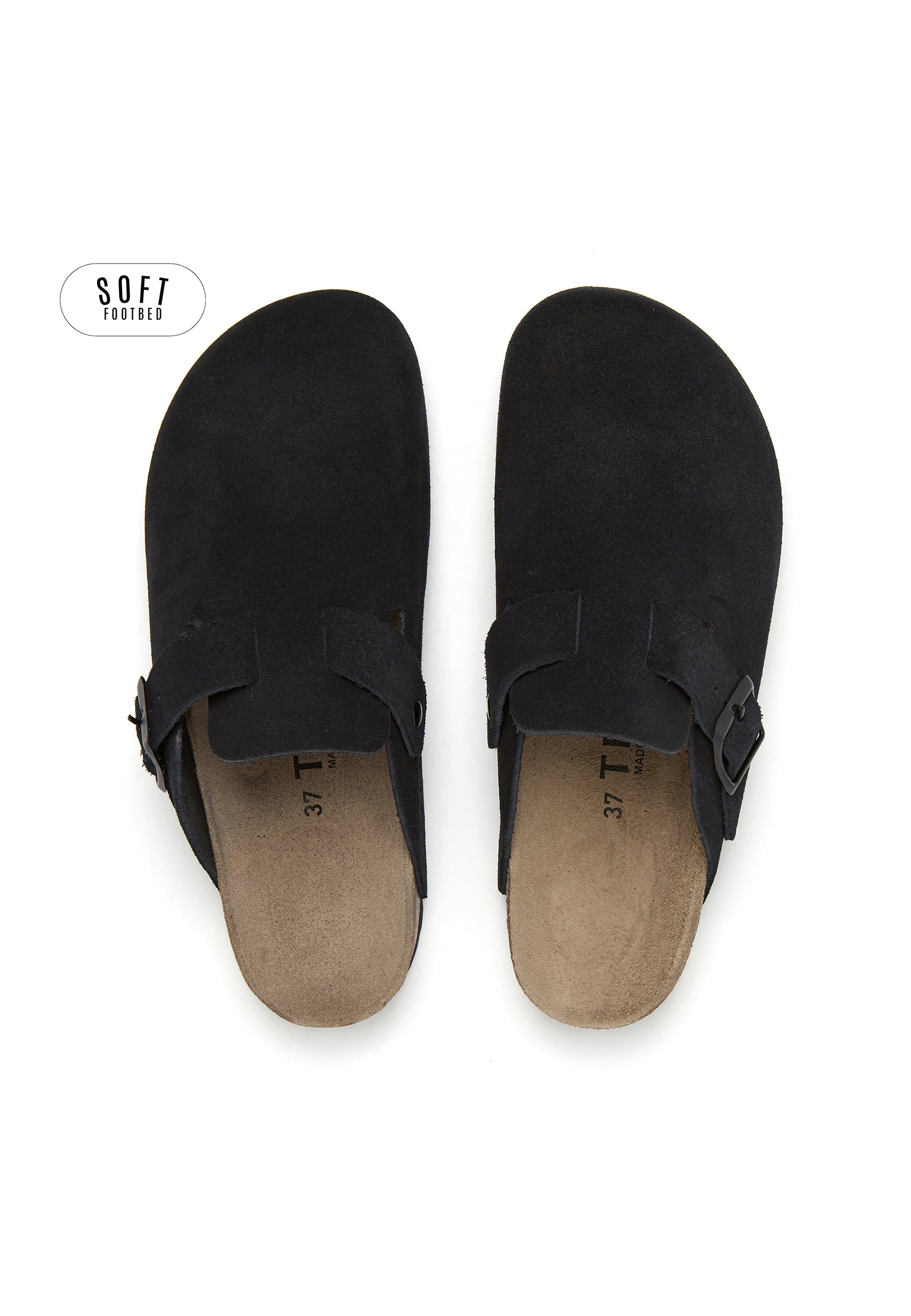 Zuecos Planta Soft - Negro