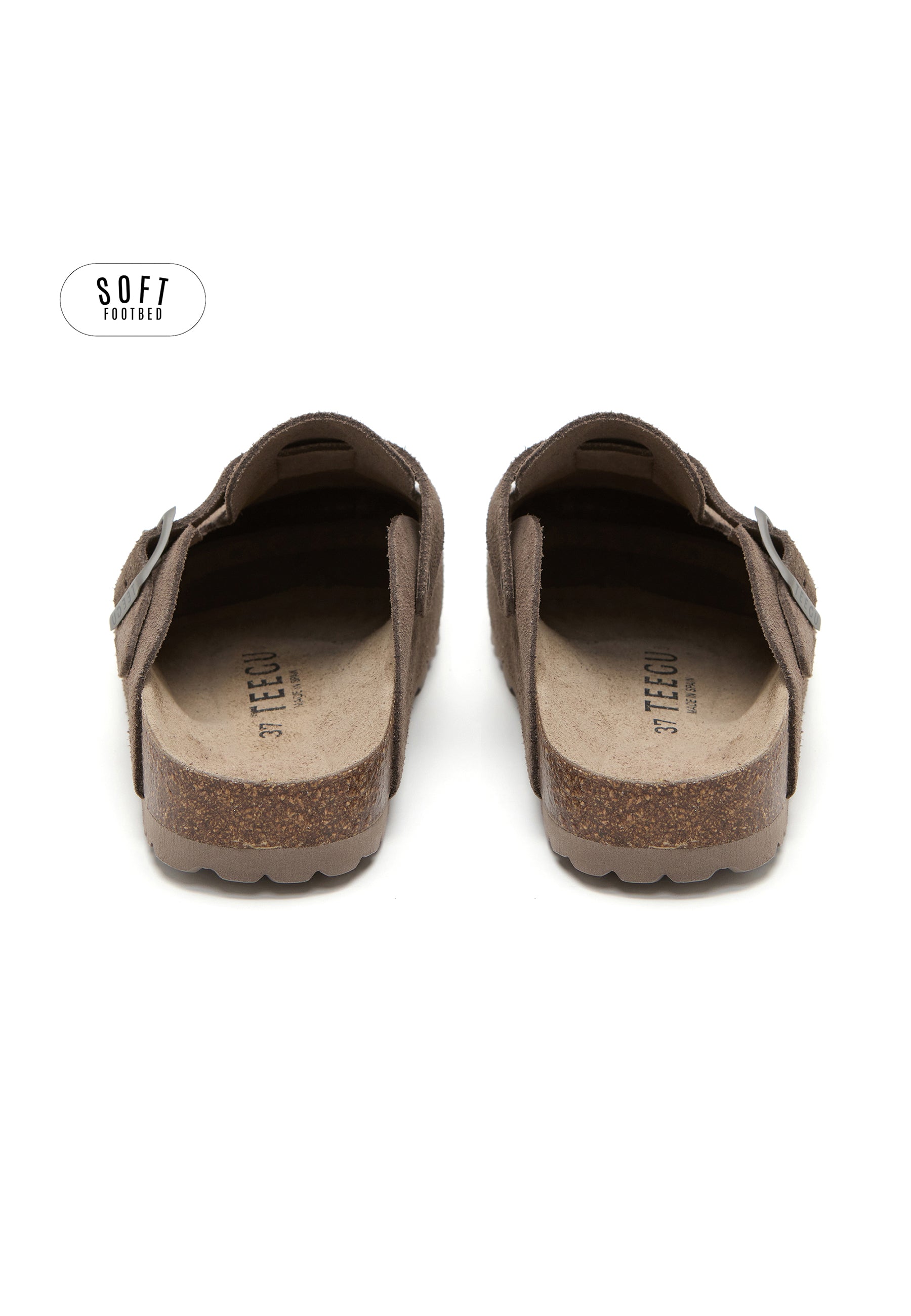 Zuecos Planta Soft - Marrón