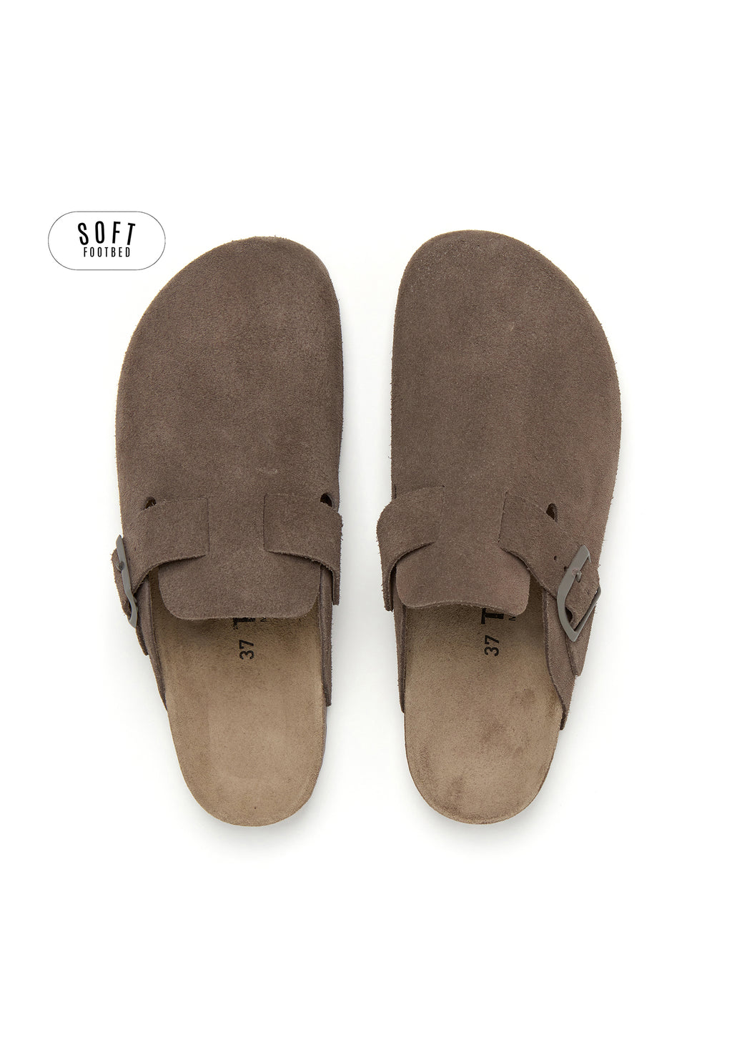 Zuecos Planta Soft - Marrón