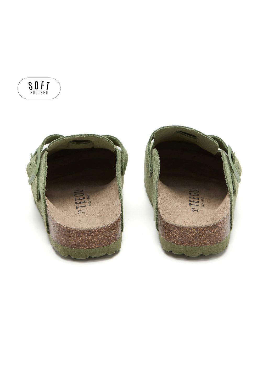 Planta Soft Clogs - Green