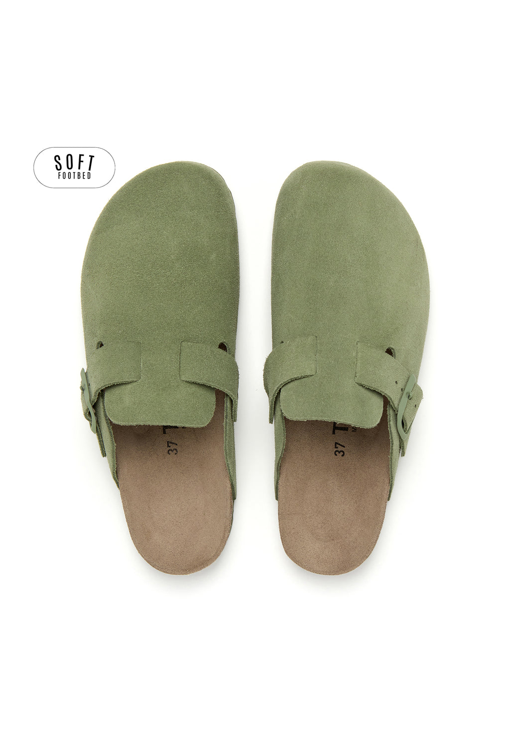 Planta Soft Clogs - Green
