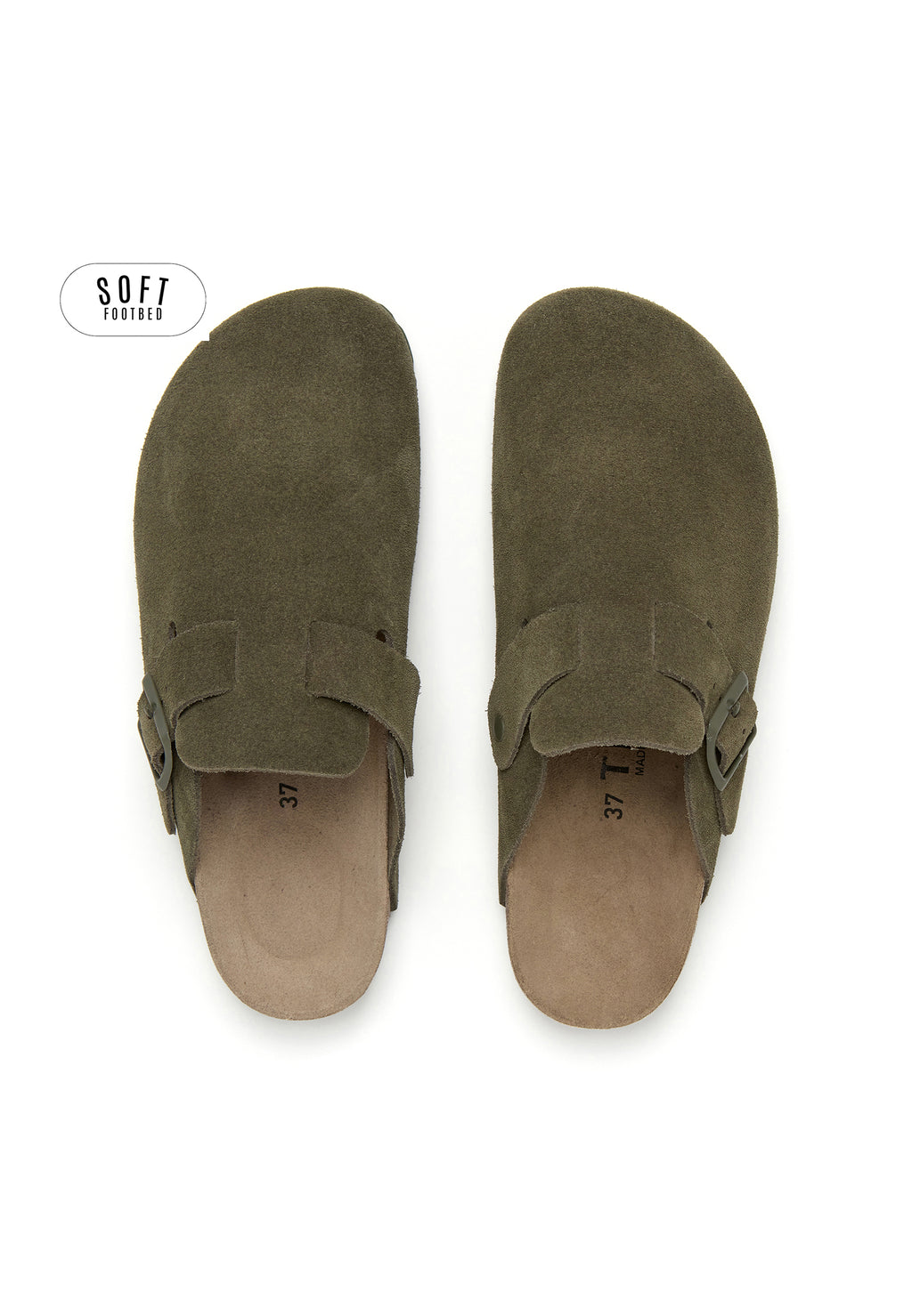 Planta Soft Clogs - Green