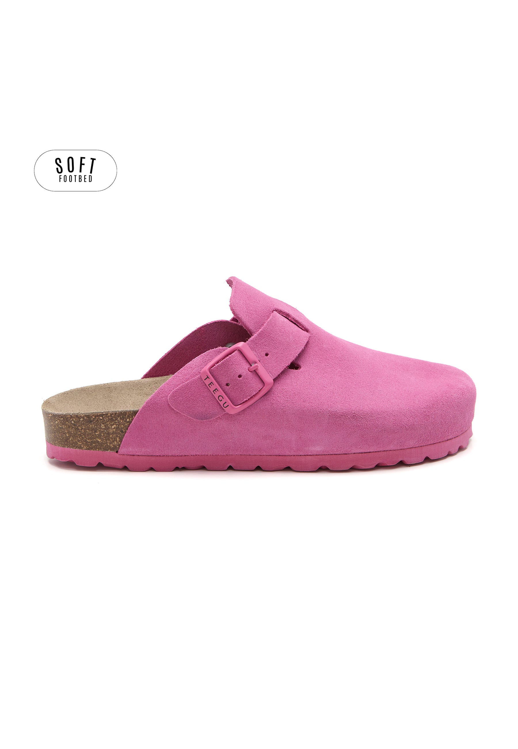 Zuecos Planta Soft - Fucsia