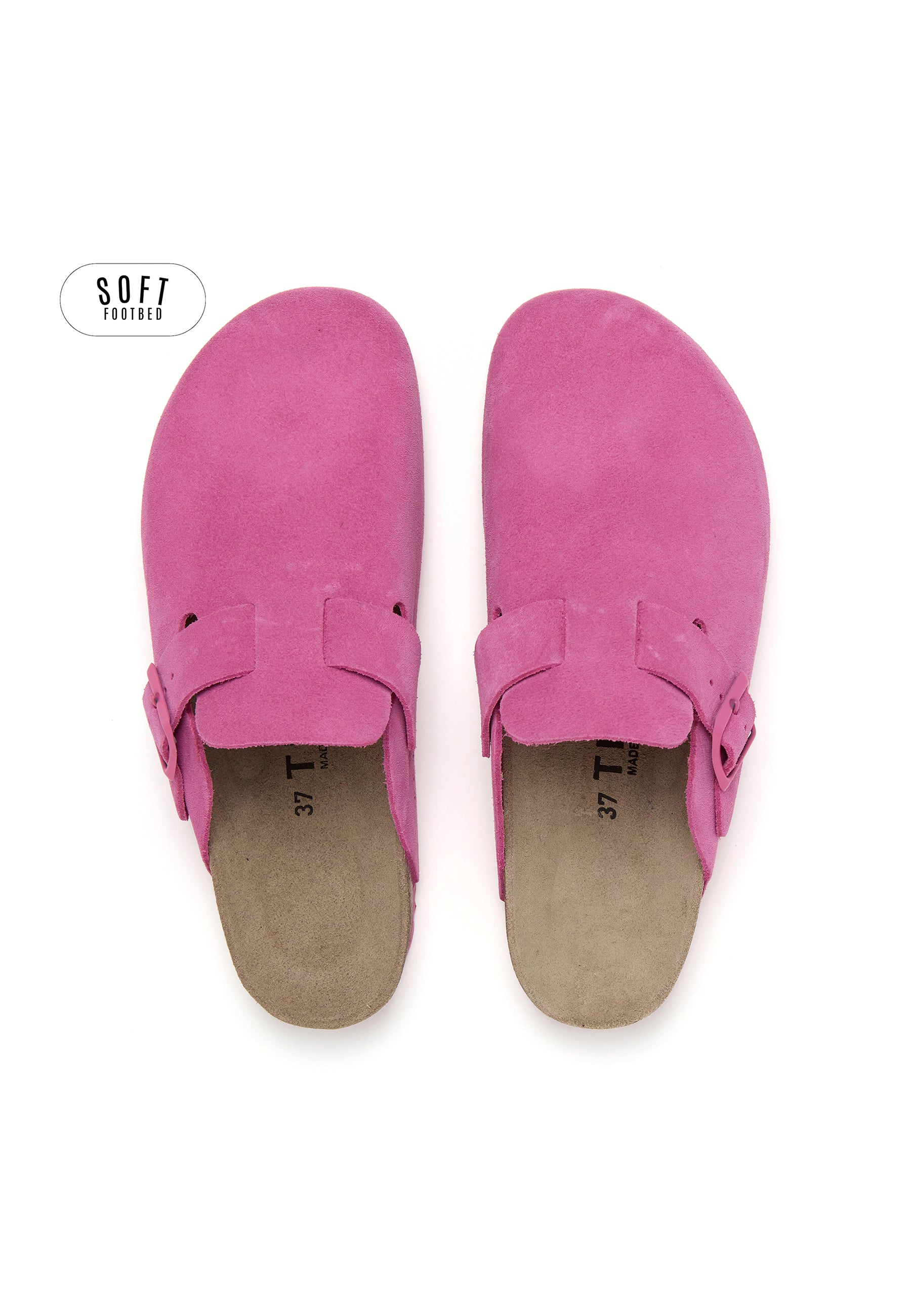 Zuecos Planta Soft - Fucsia