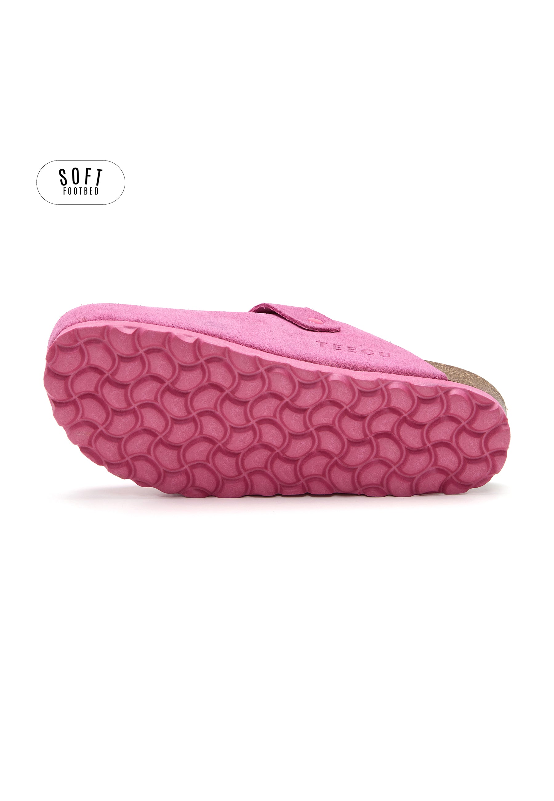 Zuecos Planta Soft - Fucsia