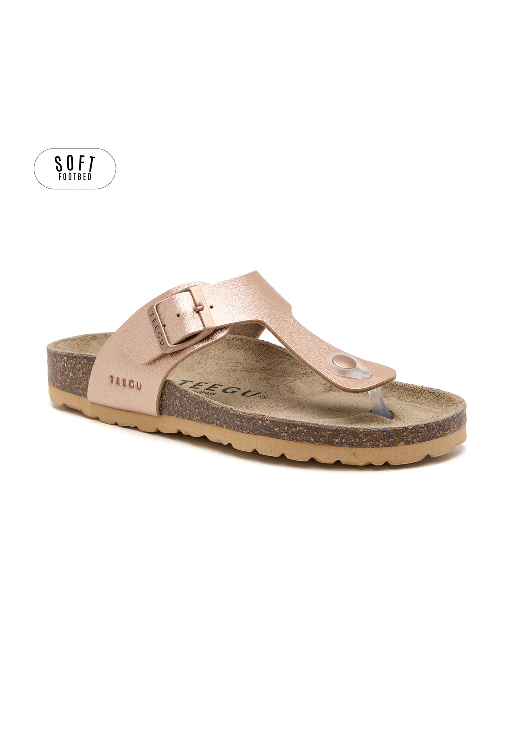 Sandalias Planta Soft - Salmón