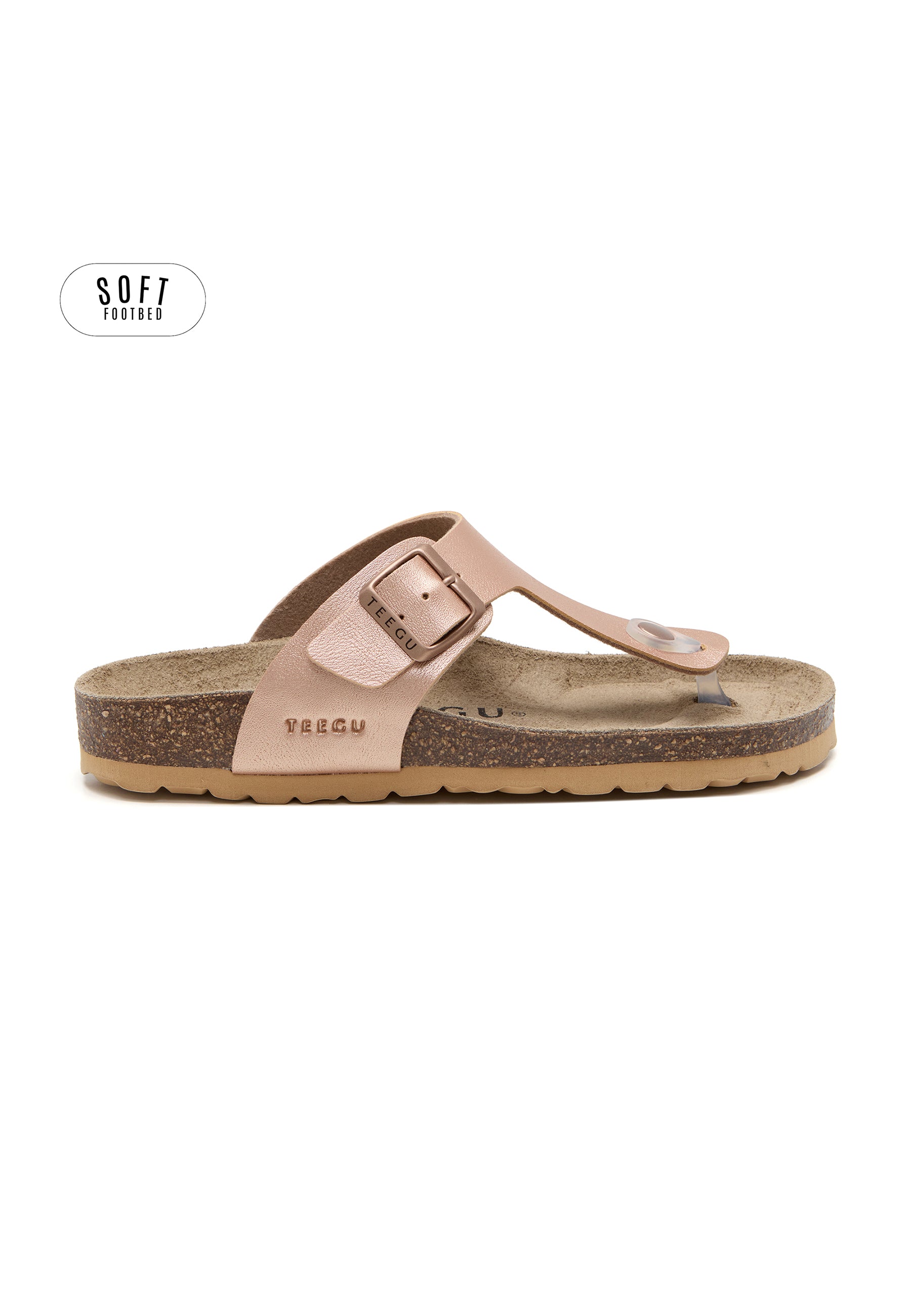 Sandalias Planta Soft - Salmón