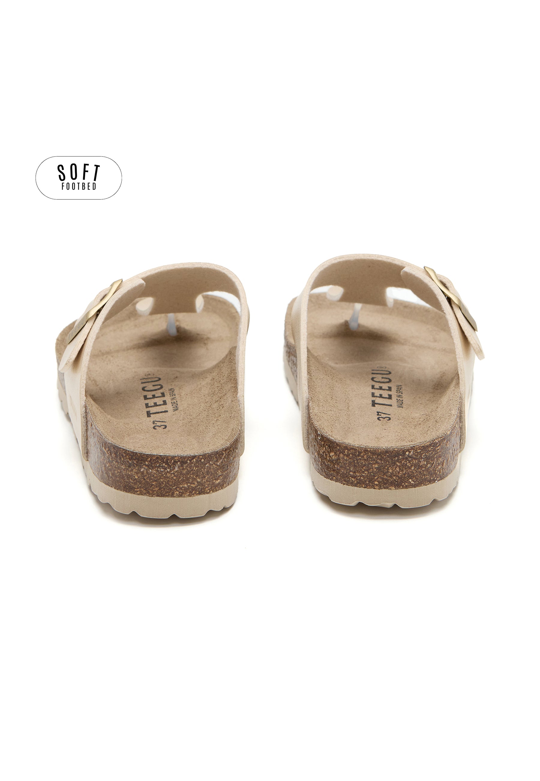 Sandalias Planta Soft - Dorado