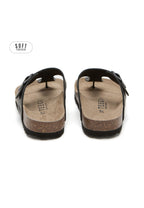 Planta Soft Sandals - Jet Black