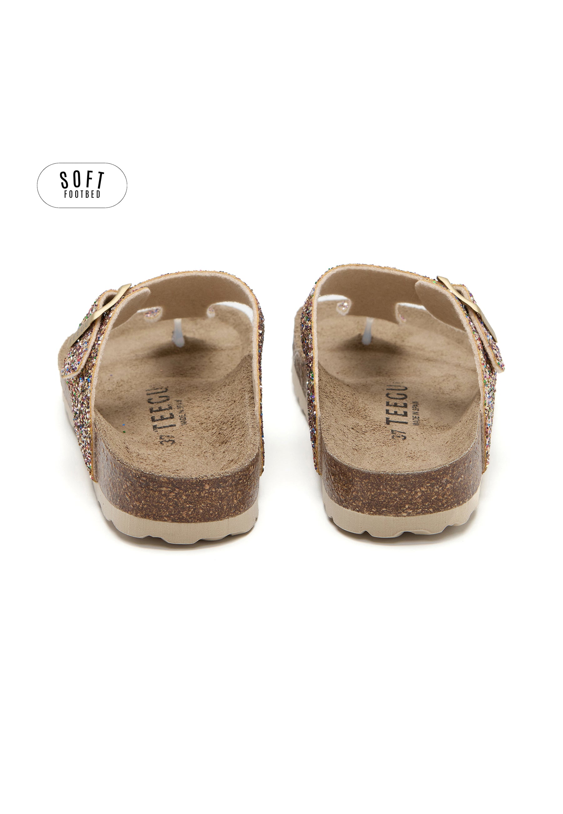 Sandalias Planta Soft - Dorado