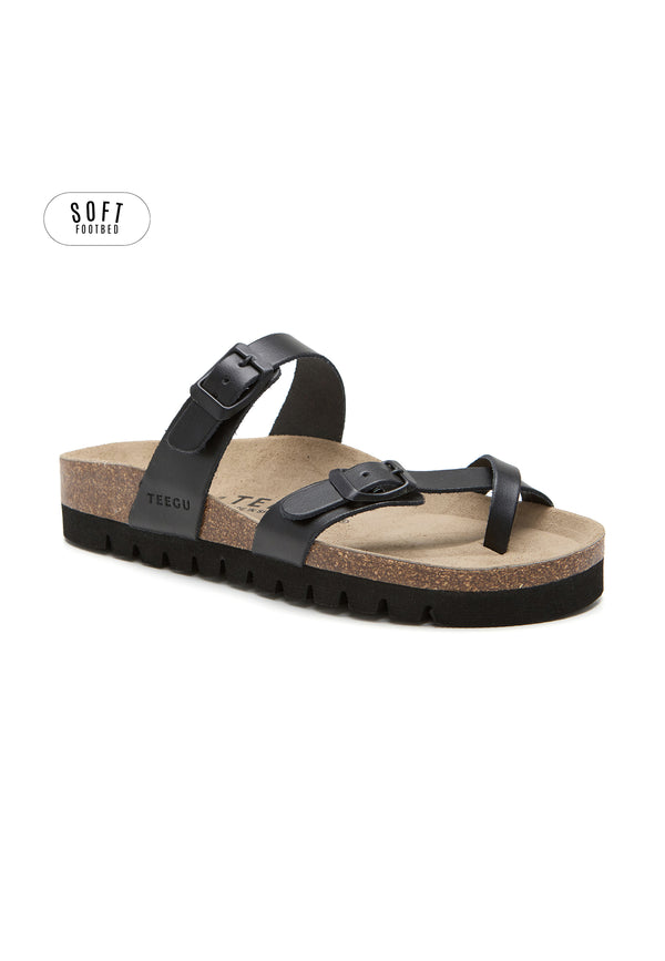 Sandalias Planta Soft - Negro