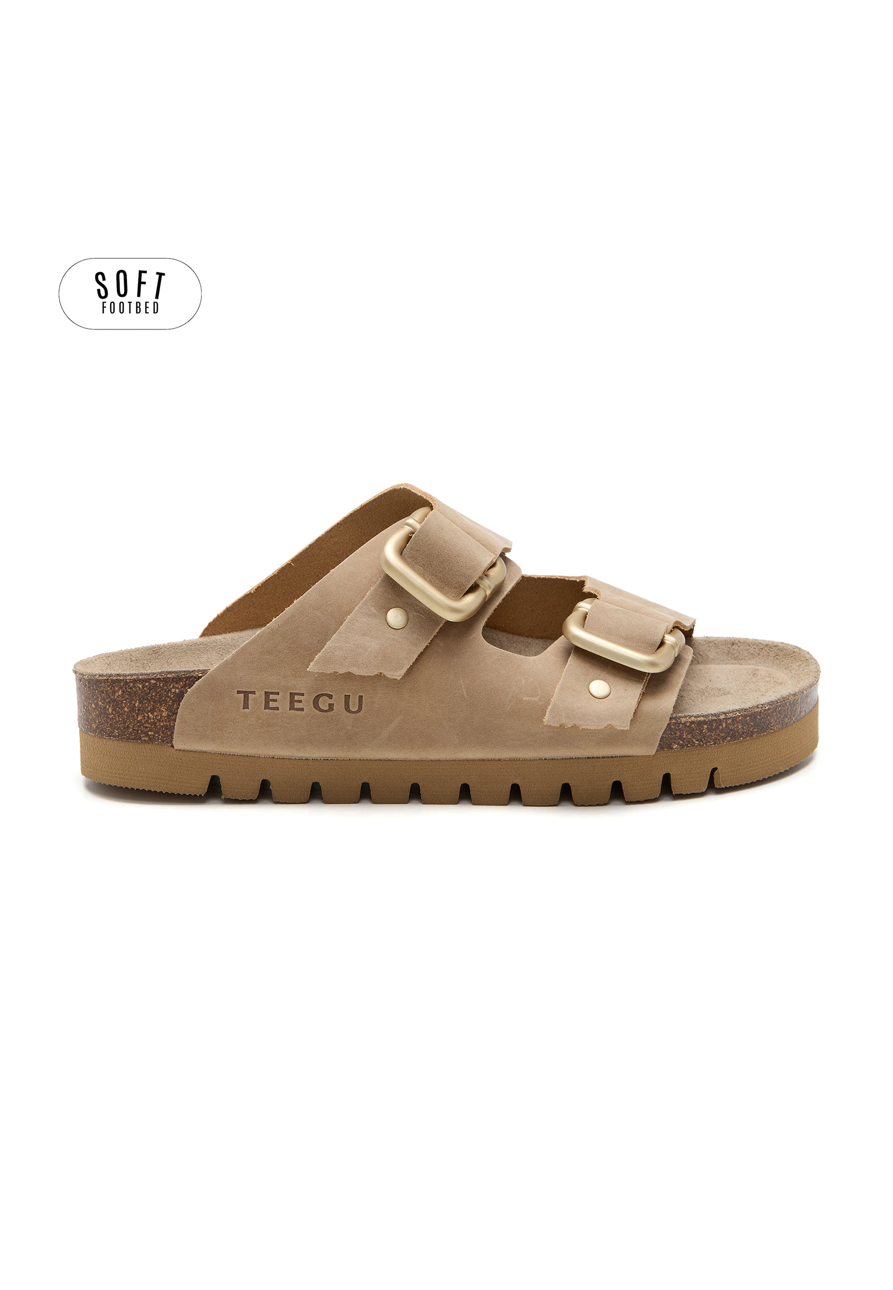 Planta Soft Sandals - Brown
