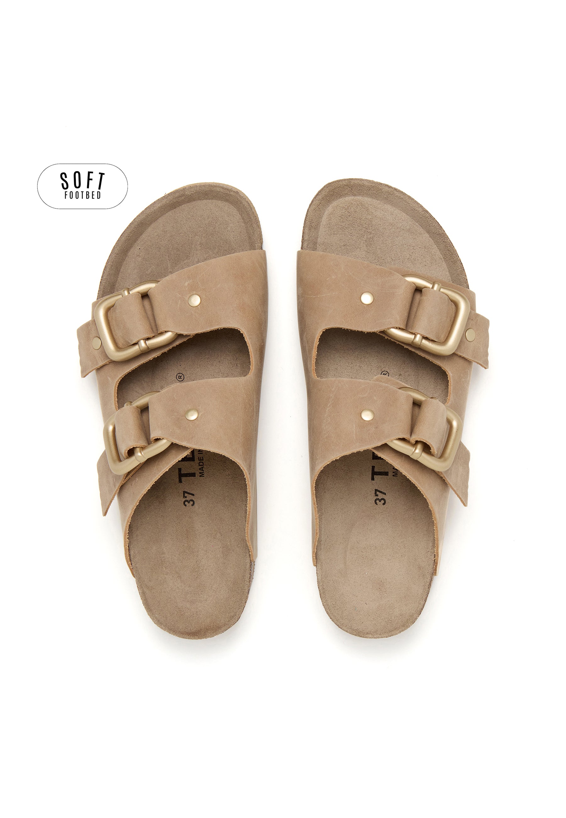 Planta Soft Sandals - Brown