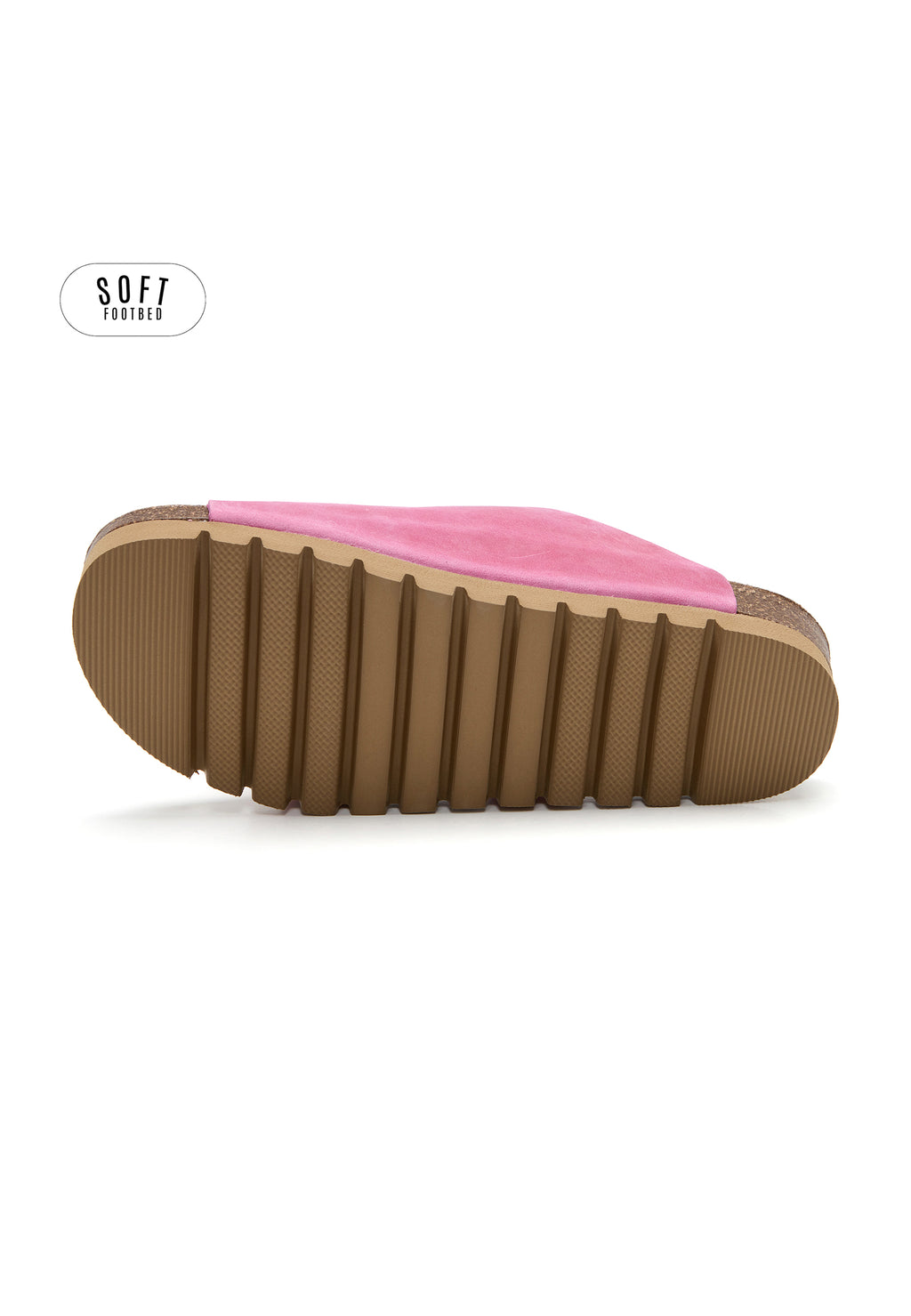 Sandalias Planta Soft - Fucsia