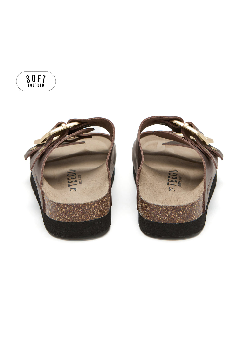 Planta Soft Sandals - Brown