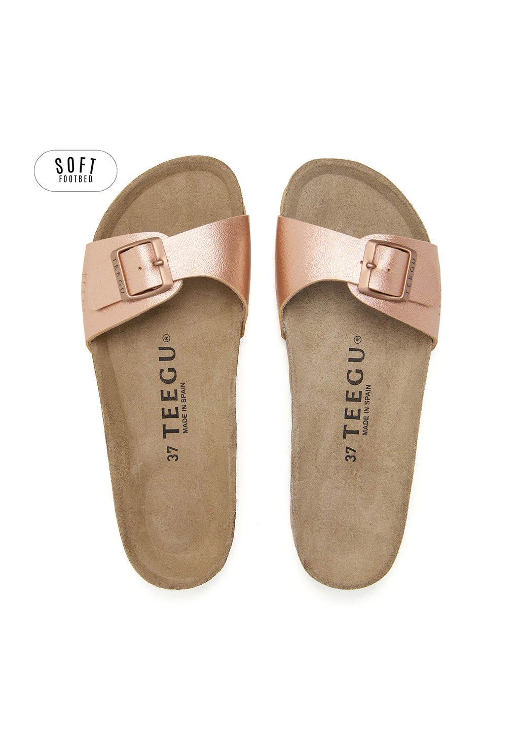 Sandalias Planta Soft - Salmón