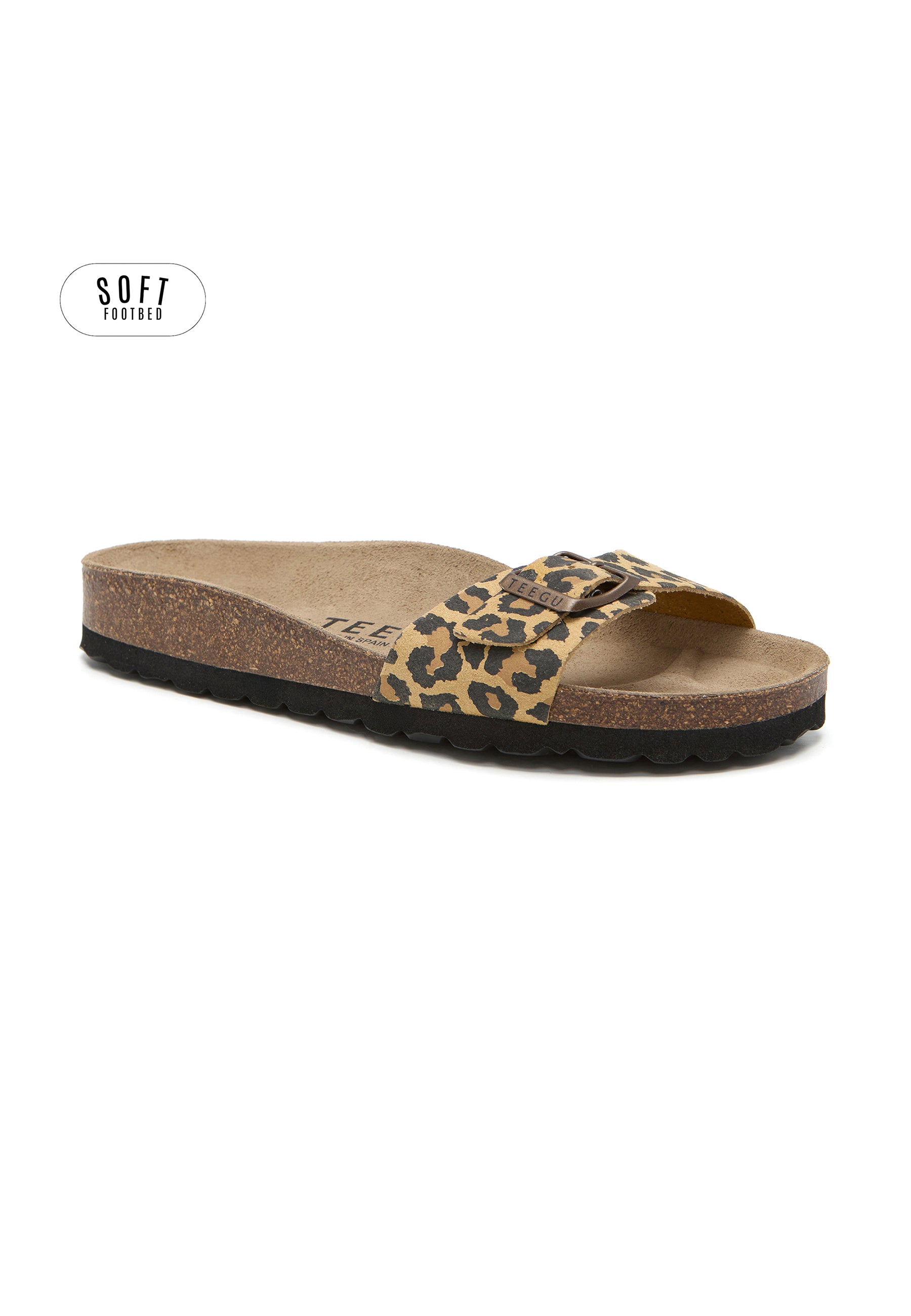 Sandalias Planta Soft - Marrón