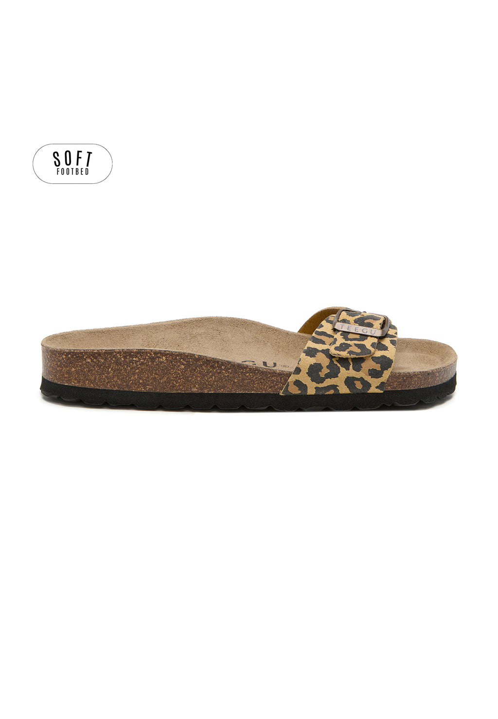 Sandalias Planta Soft - Marrón