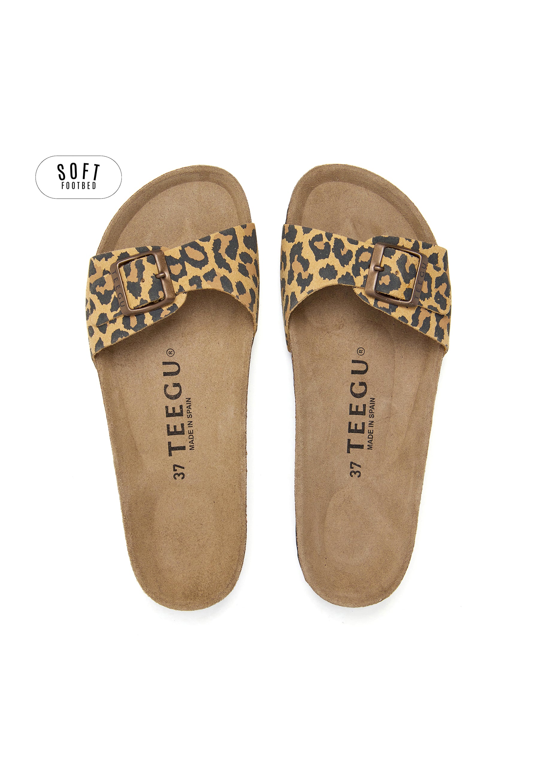 Sandalias Planta Soft - Marrón