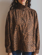 Leopardmönstrad Skjorta Delys