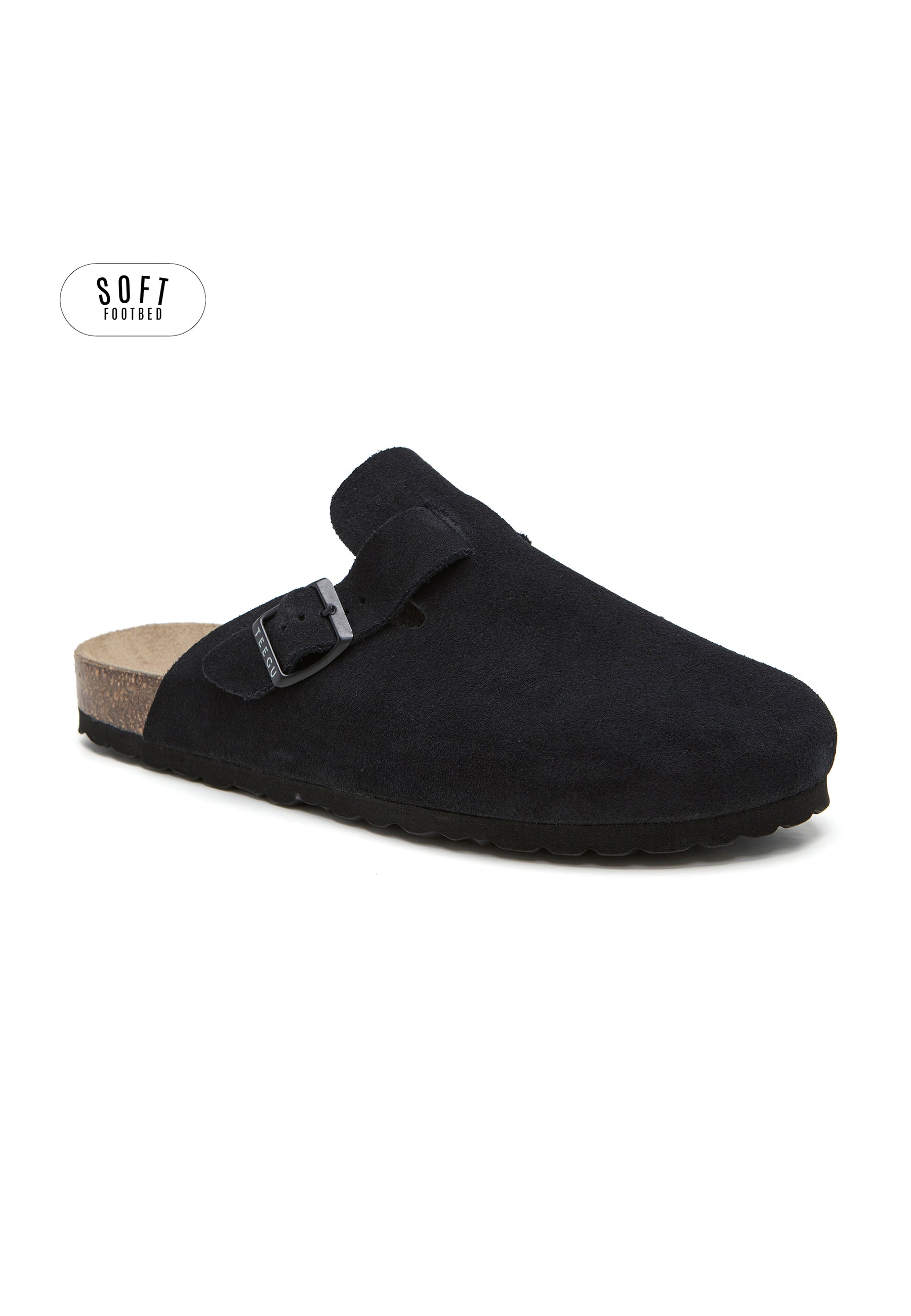 Zuecos Planta Soft - Negro