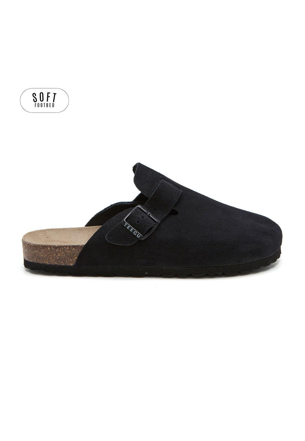 Zuecos Planta Soft - Negro