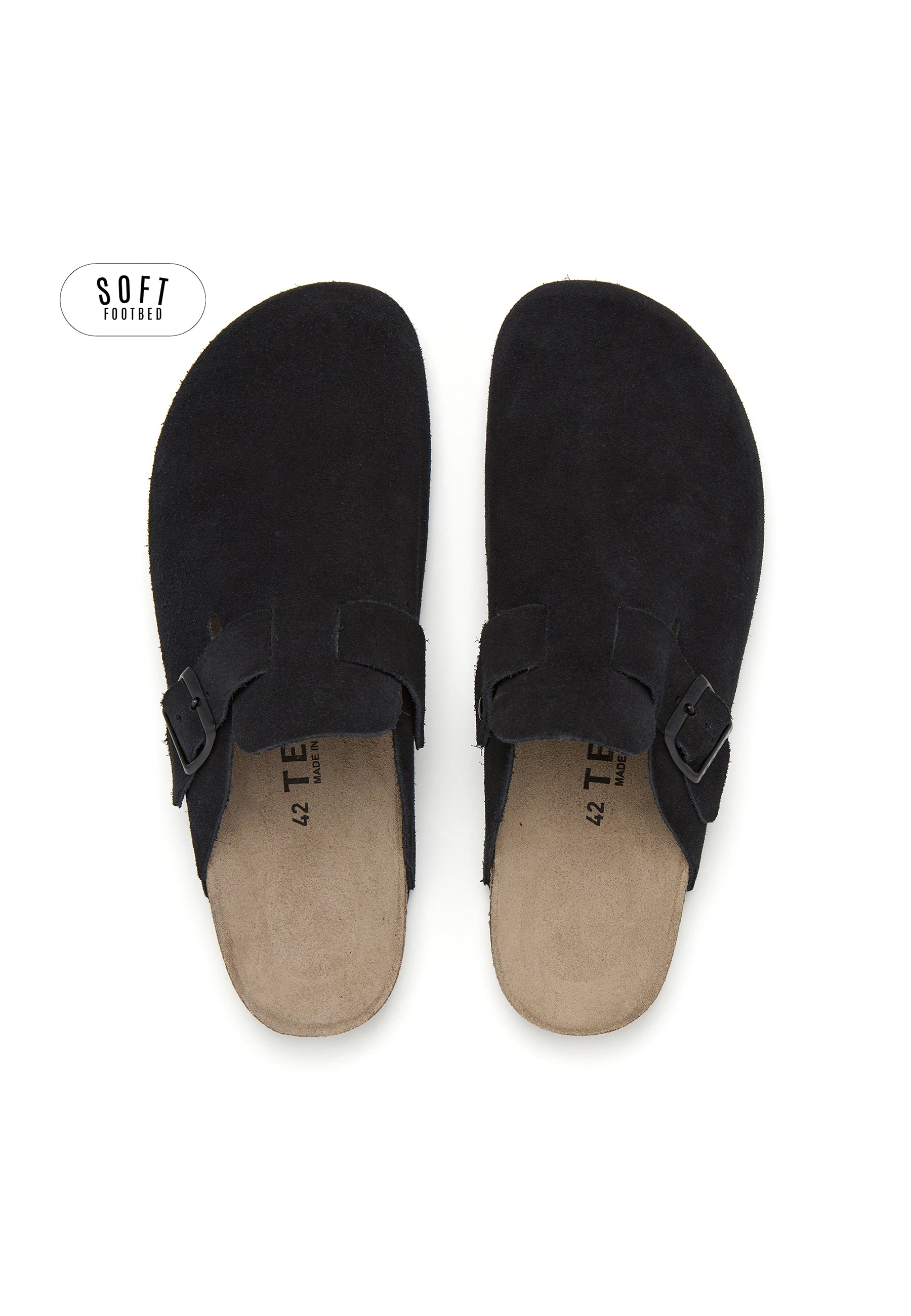 Zuecos Planta Soft - Negro