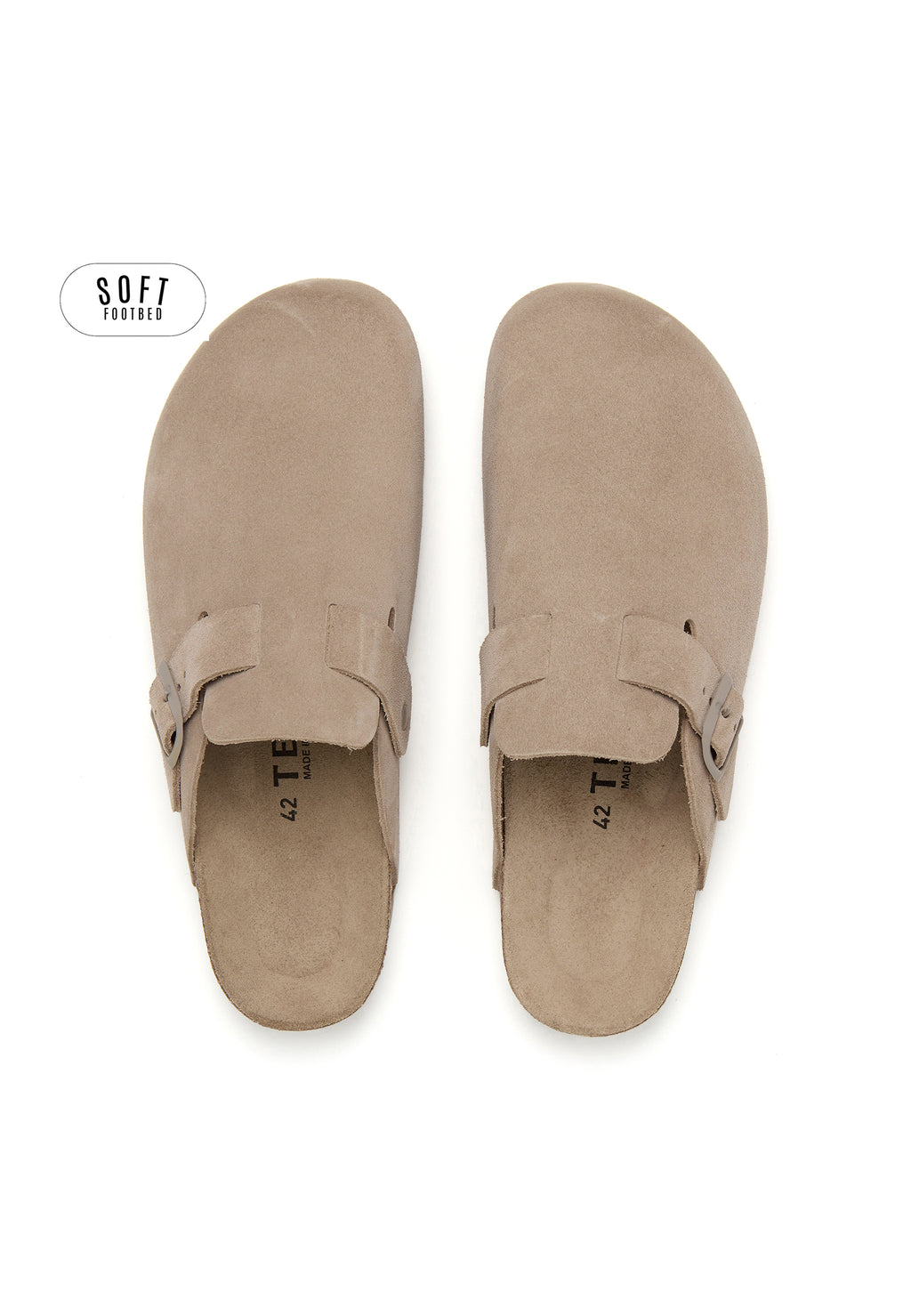 Zuecos Planta Soft - Marrón