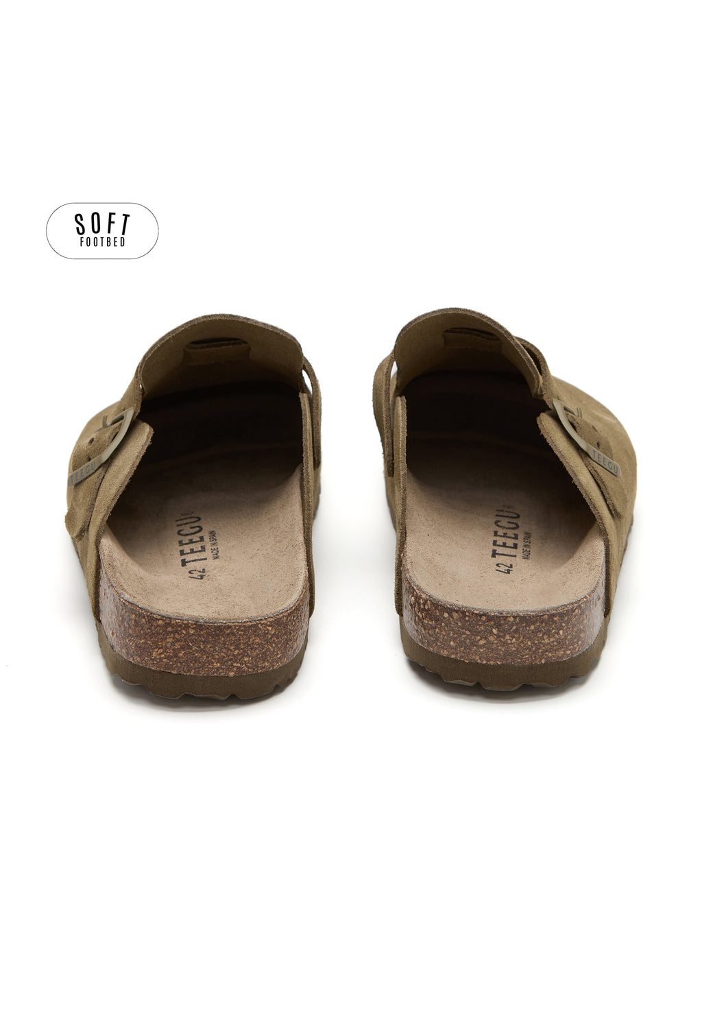Zuecos Planta Soft - Caqui