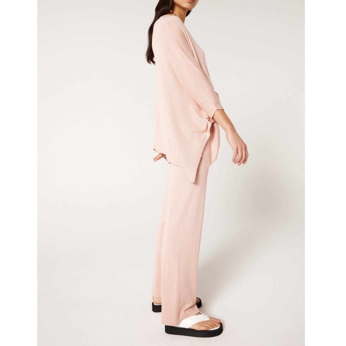 NOTSHY - Joggers Kwanita de seda y cachemira - Delicate Petale