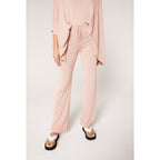 NOTSHY - Joggers Kwanita de seda y cachemira - Delicate Petale