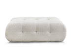 Large Laura Pouffe in Mottled Fabric