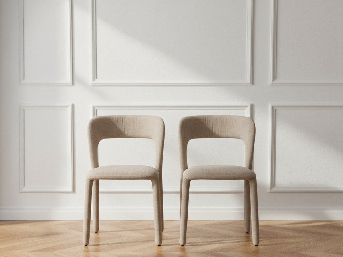 Pia - Set Of 2 Chairs - Fabric