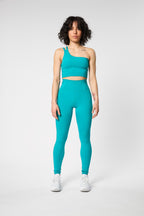 Leggings - Compressive High Rise - Peacock