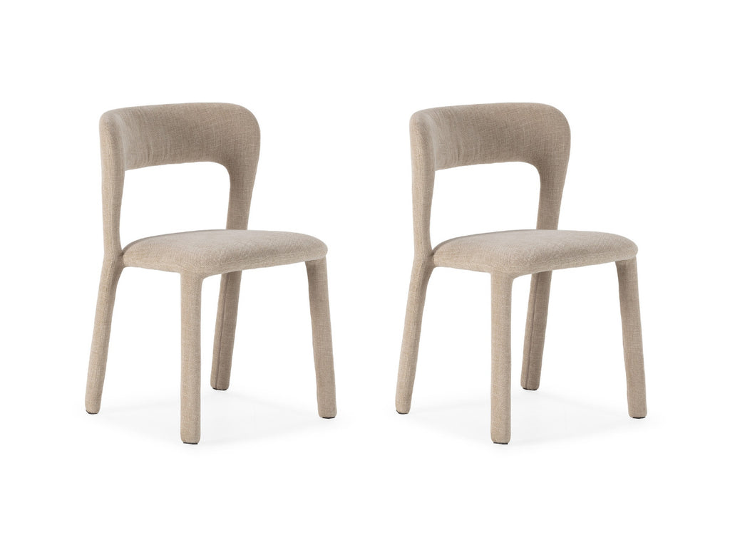 Pia - Set Of 2 Chairs - Fabric