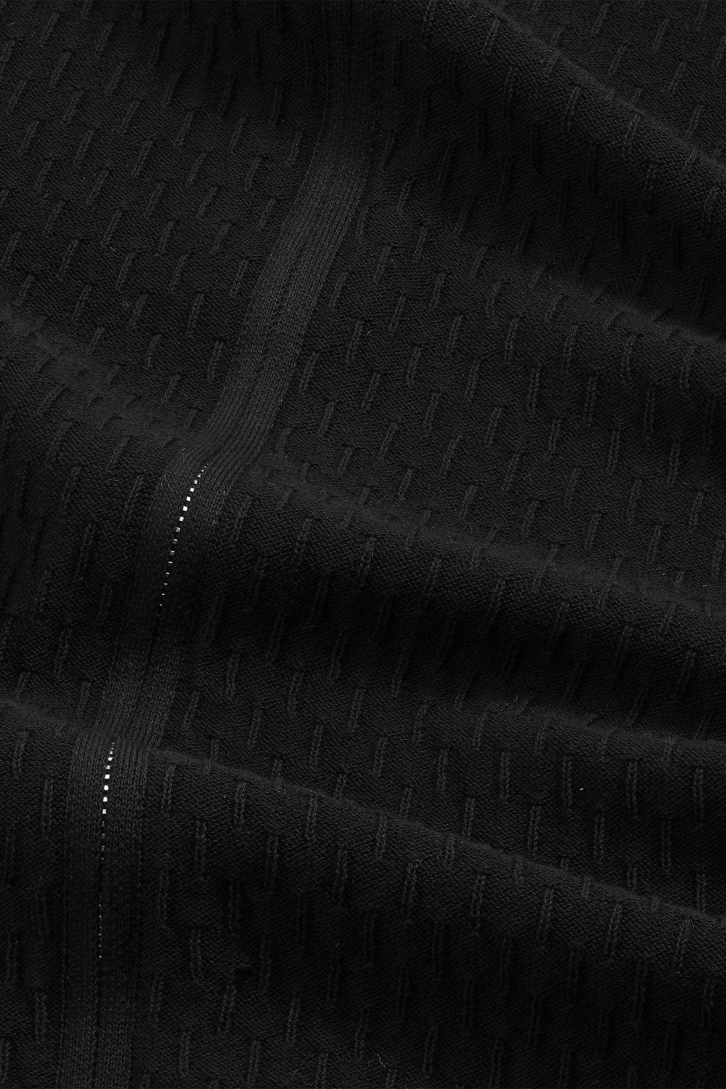 Jersey Gustav Full Zip - Negro
