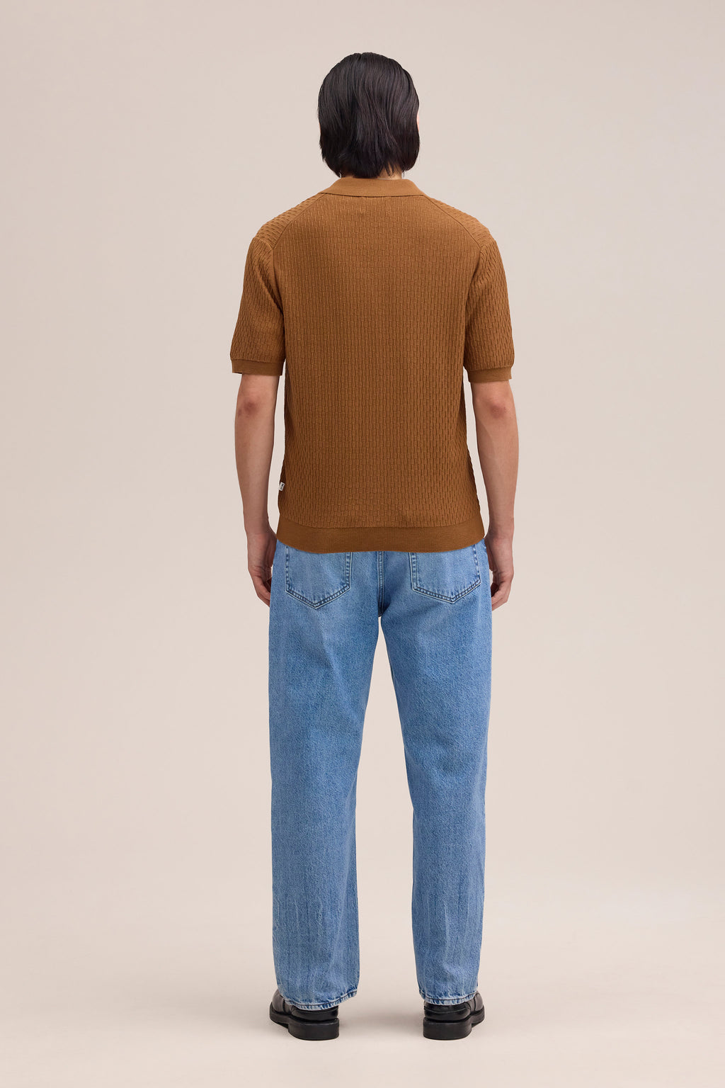 Cardigan Gustav Full Zip - Cinnamon