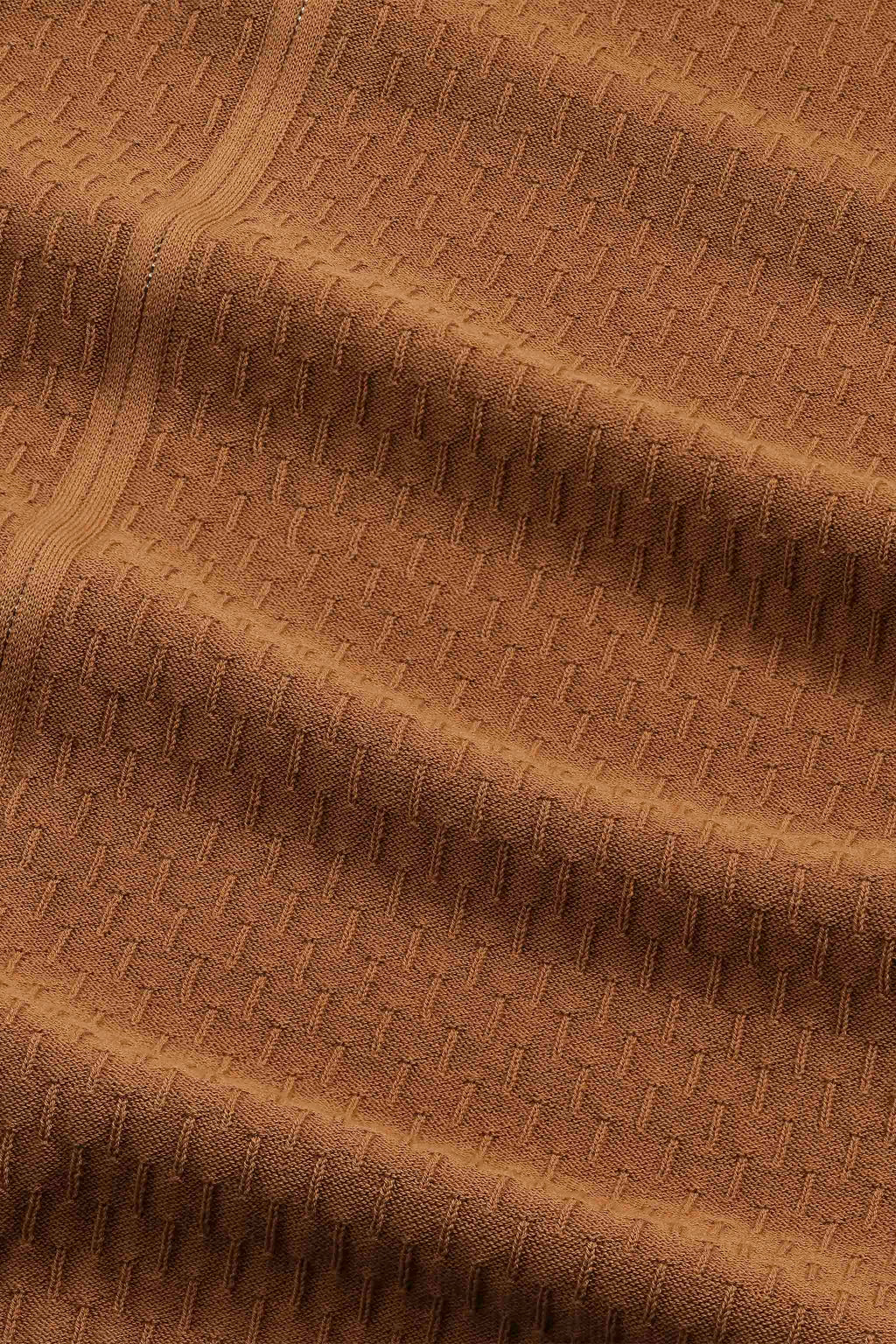 Cardigan Gustav Full Zip - Cinnamon