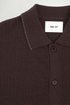 Maglia Nalo Polo - Deep Truffle