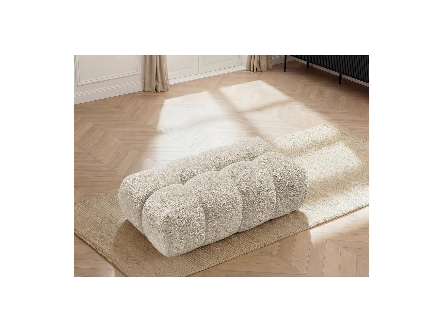 Jaya - Pouf - Chenille Fabric