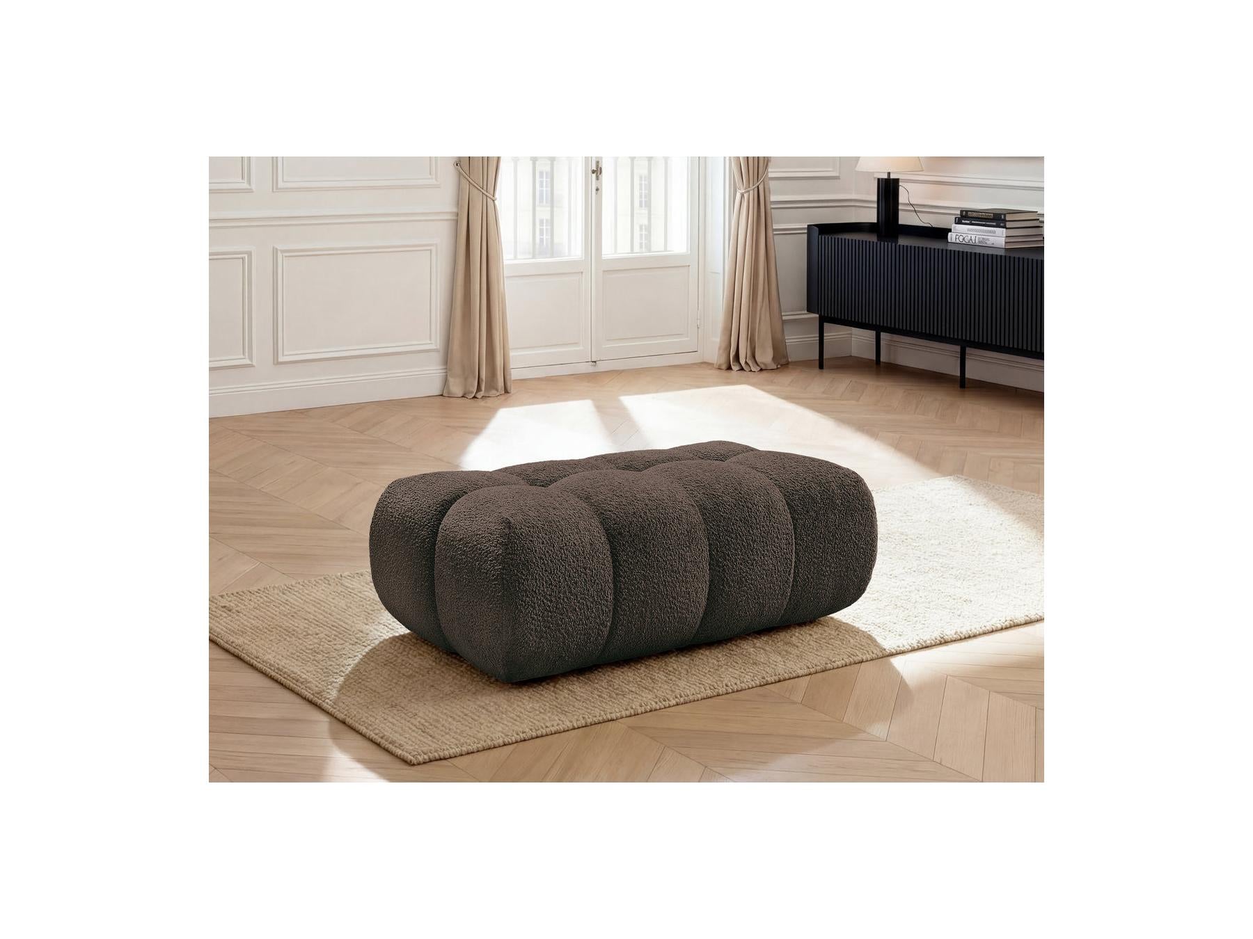 Jaya - Pouf - Chenille Fabric