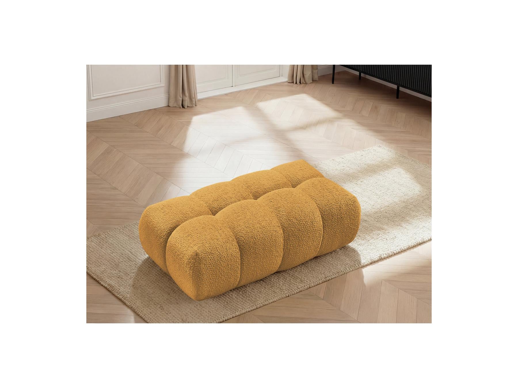 Jaya - Pouf - Chenille Fabric