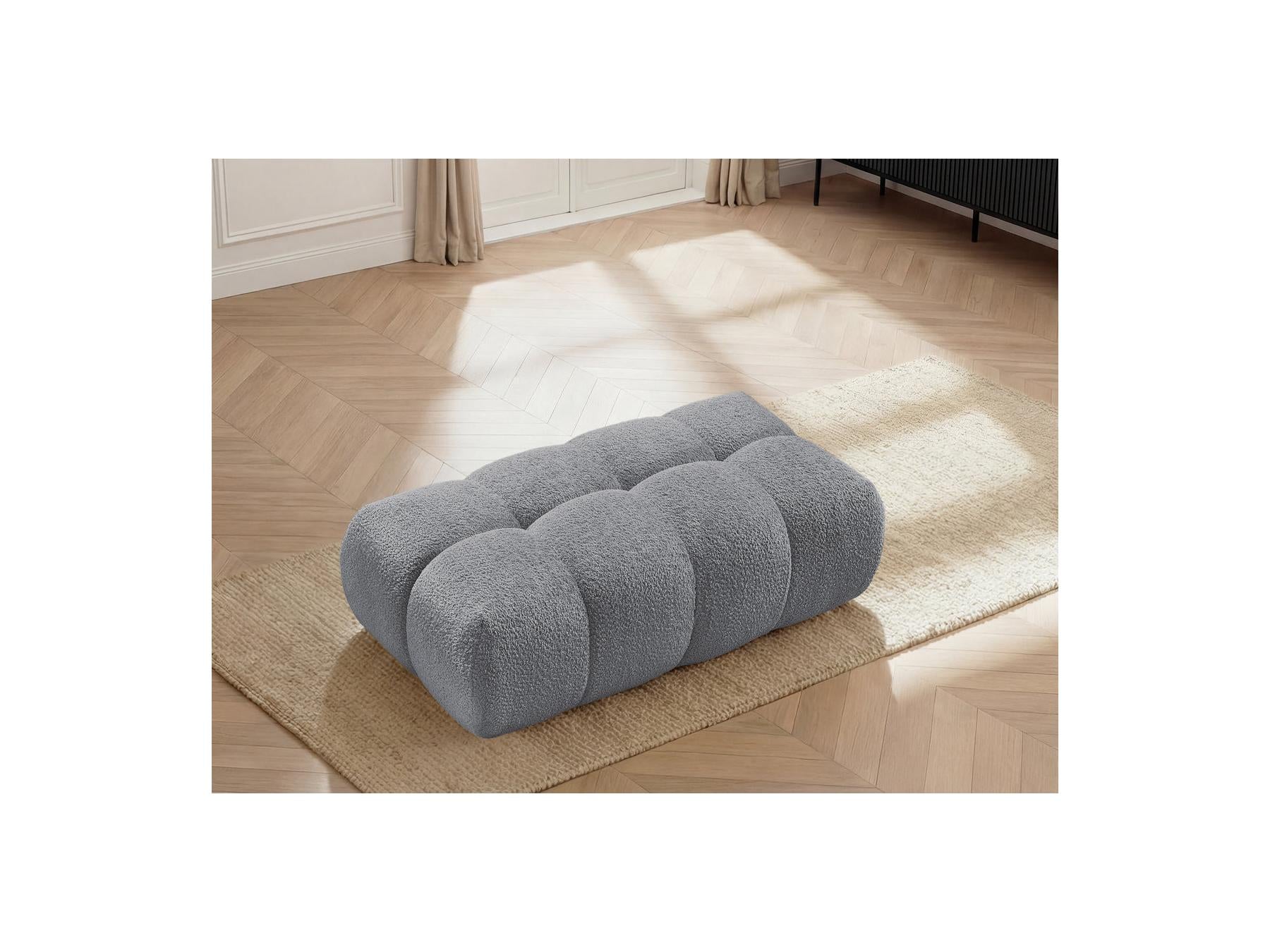 Jaya - Pouf - Chenille Fabric