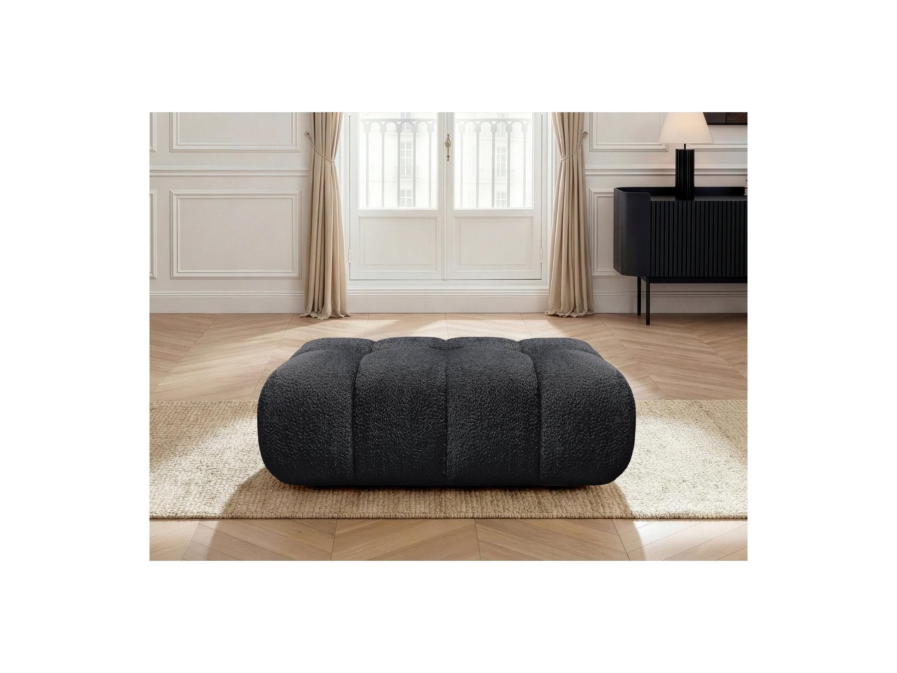 Jaya - Pouf - Chenille Fabric